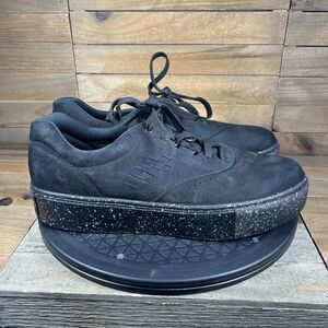 Sas Womens Size 11 Narrow Free Rein Black Platform Casual Lace Up Sneakers
